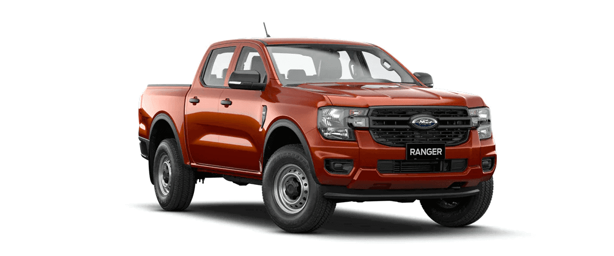 Ford Ranger XL 4x4 MT 2023 màu đỏ cam