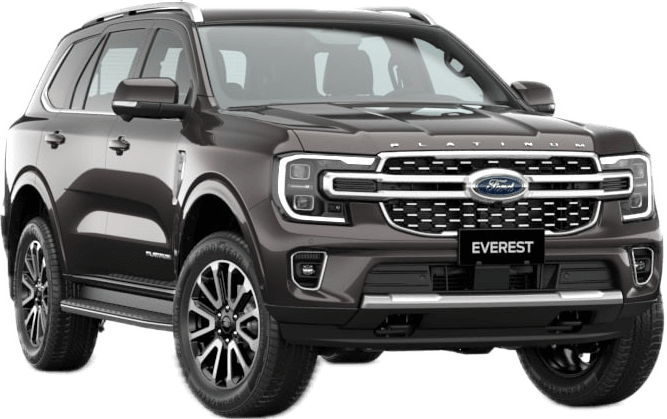 Giá xe và thông số kỹ thuật xe Ford Everest Platium 2024 màu nâu