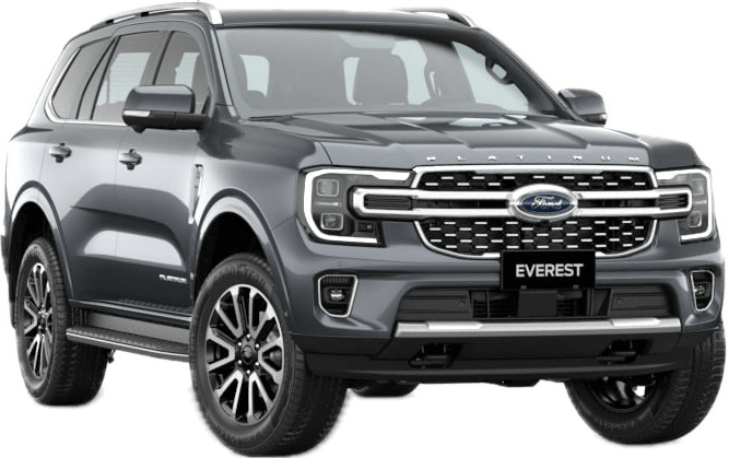 Giá xe và thông số kỹ thuật xe Ford Everest Platium 2024 màu xám